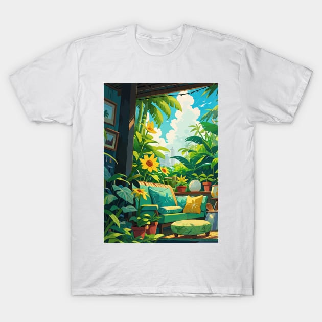 Perfect Spot for Siesta T-Shirt by Naui Kev Art